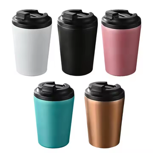 Taza termo con aislamiento de acero inoxidable 304 americano Simple, capacidad de 8oz, Escala de Mini taza, aspiradora térmica caliente para deportes de negocios para adultos - Product Image 1