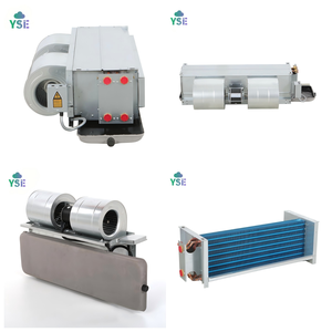 Système CVC : Ventilo-convecteur encastré au plafond pour conduite d'eau réfrigérée, idéal pour projets commerciaux avec pompe à chaleur/refroidisseur. - Product Image 2