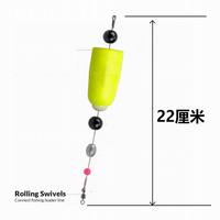 Multi-Color Oval European American EPS Material Long-Distance Fishing Float Accessories Sea Fishing Rod Long Tail High Quality