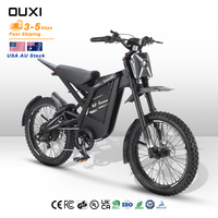Vélo de montagne électrique OUXI 250W 48V avec moteur arrière, longue autonomie, E-Dirtbike GT2000 pour le sport et le cross-country, expédié depuis l'entrepôt australien