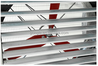 50 pouces 54 pouces Boîte Trois Lame En Nylon Multi Ventilateur Volaille Air Souffleur Usine Extracteur Serre Ventilation Ventilateur D'échappement