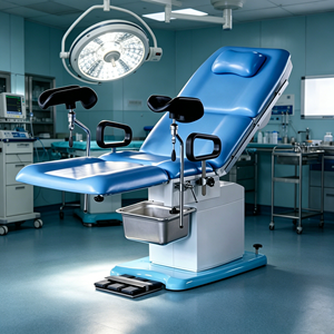 Silla de Examen Ginecológico Eléctrica con Respaldo Ajustable, Venta Directa de Fábrica, para Centros de Salud Comunitarios <span class=keywords><strong>y</strong></span> Clínicas - Product Image 1