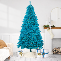 Meilleure Vente : Sapin de Noël Artificiel Haut de Gamme en PVC, Écologique, Décoré Densément, de 1,2m à 3m, pour Intérieur et Extérieur, Idéal pour Centres Commerciaux