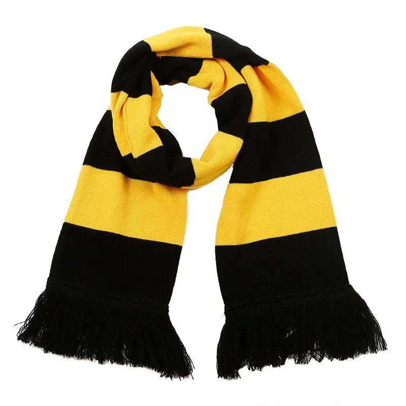 Sports fans acrylic mini order football scarf