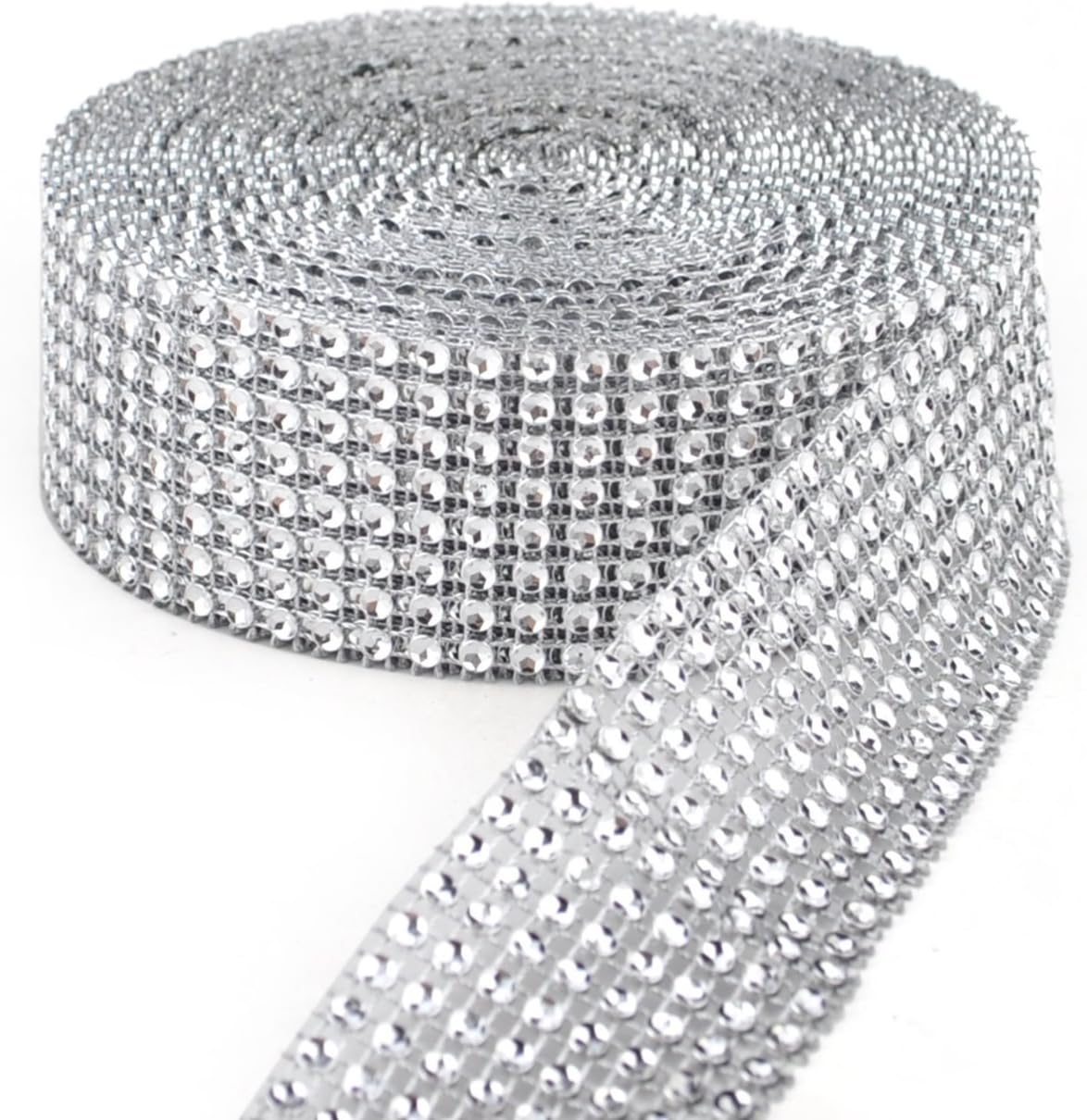Narrow Diamond Wrap (Simulated Rhinestone Ribbon) | Décor