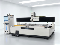 Machine de sablage au laser à fibre MORNSUN 2500*1300mm pour le traitement du verre LED et des miroirs intelligents