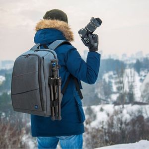 Kindpuz — <span class=keywords><strong>sac</strong></span> à dos Portable d'extérieur, <span class=keywords><strong>sac</strong></span> imperméable, anti-rayures, à double épaule, pour appareil <span class=keywords><strong>Photo</strong></span> numérique DSLR pour <span class=keywords><strong>Photo</strong></span> et vidéo, pour ordinateur Portable - Product Image 6