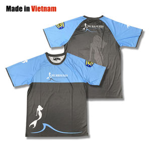 T-shirt imprimé à manches courtes pour homme grande taille, coupe classique, en polyester/coton, écologique, séchage rapide - Product Image 1