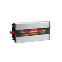 Convertisseur d'onde sinusoïdale pure monophasé JYINS 2000W 12V DC 110V/120V AC certifié CE avec garantie de 24 mois pour