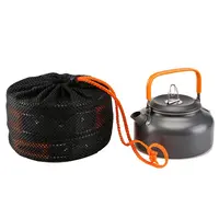 Aluminium Camping Pannenset Anti-aanbak Kookgerei Sets Duurzaam Pot Pan Camping Pannenset