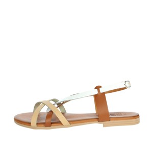 Sandali Bassi SAPORE DI MARE 16227 Bianco/Pelle - Product Image 1