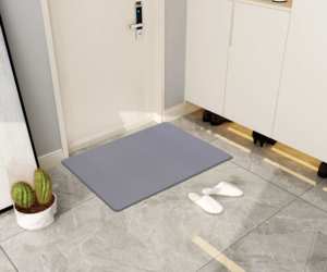 Alfombrilla gruesa <span class=keywords><strong>y</strong></span> acolchada para escritorio, de espuma viscoelástica ergonómica, antideslizante e impermeable, para oficina <span class=keywords><strong>y</strong></span> hogar, antifatiga. - Product Image 2