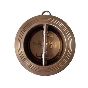 Valvola di Non Ritorno a Doppio Disco in Bronzo Alluminio C954 con Corpo e Disco Rivestiti in Gomma EPDM, Diametro DN40-DN600 - Product Image 5