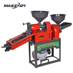 Gạo Miller kết hợp Paddy husker gạo Mill công nghiệp gạo huller hulling giá máy để bán