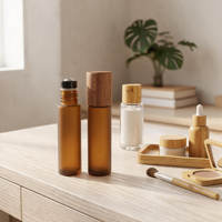 Bouteilles à rouleaux en verre personnalisables de grande capacité avec impression de logo Soins de la peau aromathérapie et projets de bricolage Bouteille à rouleaux