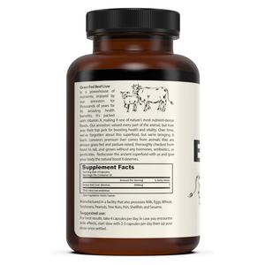 แคปซูลตับวัวเลี้ยงด้วยหญ้า OEM/ODM 3000 มก. ให้สารอาหารวิตามินและแร่ธาตุเพื่อบำรุงข้อต่อ กระดูก <span class=keywords><strong>ผม</strong></span> ผิวหนัง และเล็บ - Product Image 2