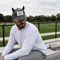 Casquette de baseball personnalisée avec patch d'équipe pour événements sportifs