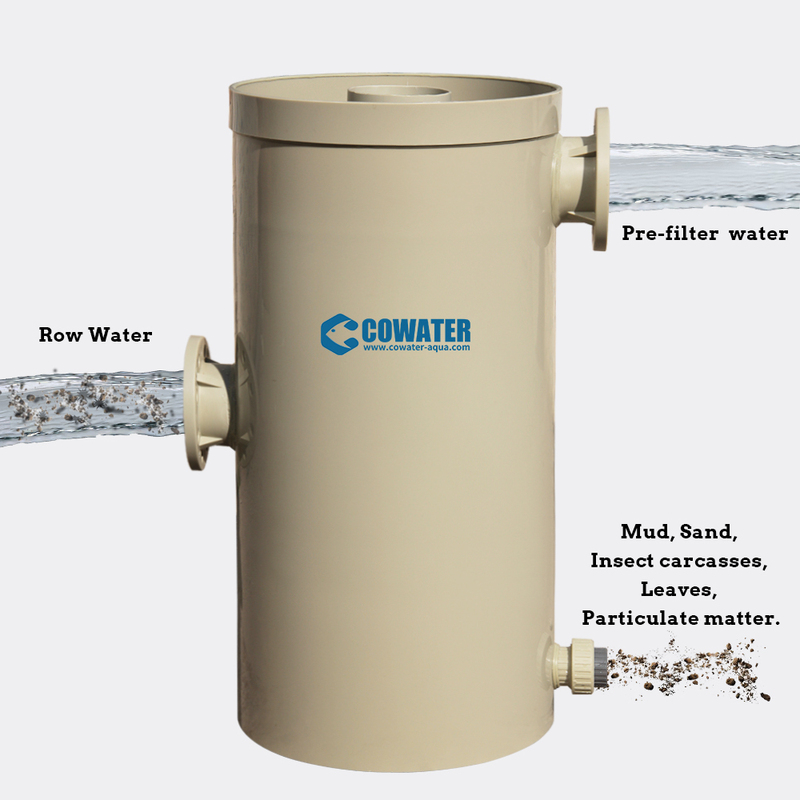 Cowater Radial Flow Aquaculture Water Treatment