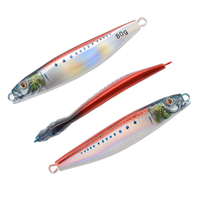 Leurre JIGGINGSOUL-RTS-345-fishing appât métallique 60g 80g bateau de pêche en mer kanpachi noir croaker thon Little Jack METAL ADICT Type-01