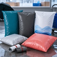 Bolsas de Envío de Polietileno Impermeables al Por Mayor a Precio de Fábrica, Bolsas de Correo Autoadhesivas con Logotipo Personalizado para Compras, Vendedores de Comercio Electrónico FBA