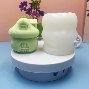 Groothandel Champignonhuis Siliconen Mal Diy Sprookje Kaars Gips Hars Ornament Mal Soja Wax Kaars Maken Van Benodigdheden - Product Image 2