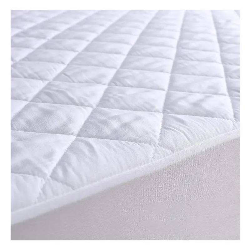 Waterproof And Anti Mites Mattress Pads & Toppers 100% Cotton Changing Mattress Cover For Hotel