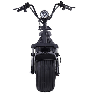 Motocicleta Eléctrica Económica con Motor sin Escobillas de 1500w y 60v, Neumáticos Anchos para Adultos, E-citycoco - Product Image 6