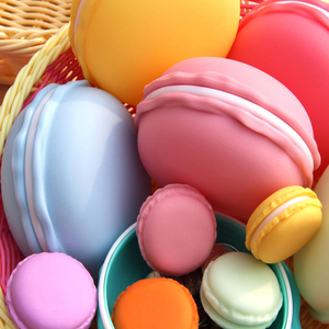 Nueva Caja de Almacenamiento de Joyería para el Hogar, de Plástico, para Aretes y Collares, Estilo Macaron - Product Image 5