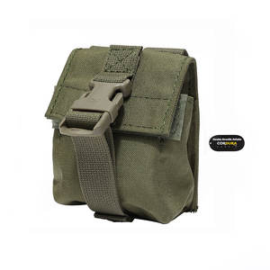 Emersongear 500D Cordura Nylon Vert <span class=keywords><strong>Grenade</strong></span> Sac Tactique Gear Combat Single <span class=keywords><strong>Frag</strong></span> <span class=keywords><strong>Grenade</strong></span> Pouch Avec LBT Style - Product Image 1