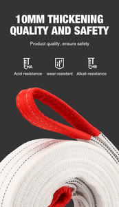 좋은 가격 리프팅 벨트 크레인 1 톤 <span class=keywords><strong>10T</strong></span> 소프트 웨빙 리프팅 끝없는 라운드 슬링 - Product Image 5