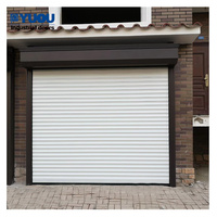 Porte roulante aluminium haute qualité, manuelle/auto, pour garage, entrepôt, atelier, moteur