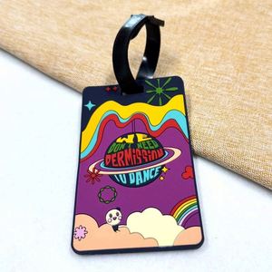 High Quality Cheap Price Low MOQ Personalized Custom Logo Soft PVC Travel Luggage <b>Tag</b> Travel <b>Named</b> Baggage <b>Tags</b> - Product Image 4