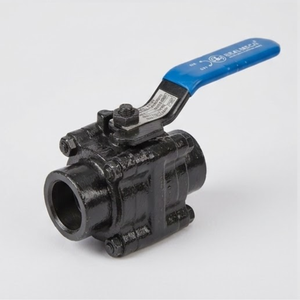 Vanne à boisseau sphérique en acier forgé industriel Classe 800 A105 3PC pour le contrôle des conduites haute pression - Product Image 4