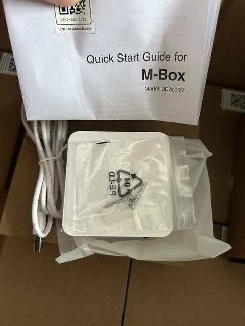 M-Box Matter Smart Hub 433MHz RF to WiFi Gateway Bridge for Retractable Awning Motor Alexa Google Assistant Compatible