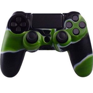 Hot Sale Marble for ps4 Slim playstation 4 <strong>Gamestop</strong> Silicone Cover Skins for PS4 Controller Black Green - Product Image 2