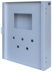 Boîtier électronique à <span class=keywords><strong>double</strong></span> porte étanche en acier au carbone robuste avec fenêtre de visualisation pour usage industriel - Product Image 6