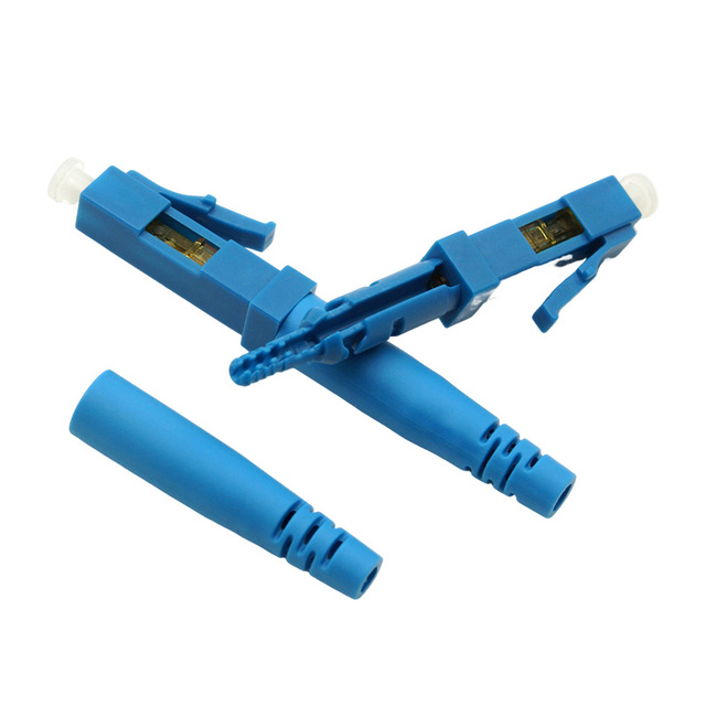 Conector Rapido De Fibra Optica Ftth Quick Adapter Sc Lc Upc Apc Fiber Optic Fast Connector Types With Pusher For Dr