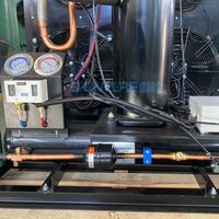 Unité de condensation à compresseur scroll SNOWCORE 5HP, réfrigérant R404A, refroidie par air, 380V-420V/3Ph/50Hz, capacité de refroidissement de 110,5 m³/h