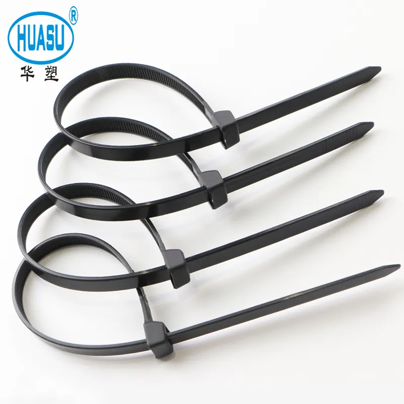 Ul được phê duyệt Nhà Máy Giá 2.5*100 mét tự khóa quan hệ cáp Nylon 66 nhựa Zip quan hệ dây Tie kết thúc tốt đẹp