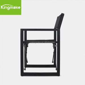 Chaise d'extérieur pliante moderne noire pour hôtel, bistro, café, terrasse, meubles de patio, chaises de jardin - Product Image 5