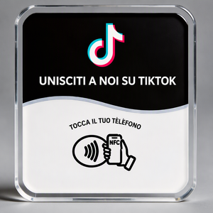 Scheda NFC Italiana per Recensioni Google, Carta NFC in Acrilico per Ristoranti, Hotel, Bar, QR Tap to Review, Vendita all'Ingrosso - Product Image 5