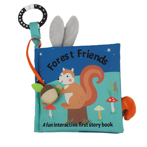 Toy Kid Baby <span class=keywords><strong>Juguetes</strong></span> educativos Primer bosque del bebé Libro de tela suave - Product Image 3