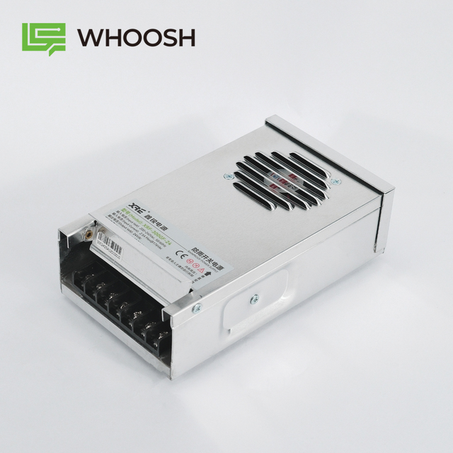 High Efficiency AC-DC Power Supply 24V 12.5A Output 200-240Vac Input Single for Outdoor LED Signs Lighting Projects