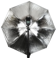 Takenoken תמונה סטודיו אביזרי רפלקטור 33 "קוטר Softbox מטריית 84cm כסף שחור מתקפל הבזק אור מטרייה