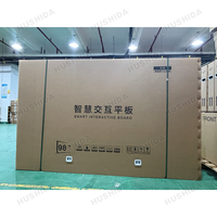 HUSHIDA prix usine 4k 86 55 65 75 85 98 115 pouces Android/OPS écran tactile carte numérique Smart Board tableau blanc interactif