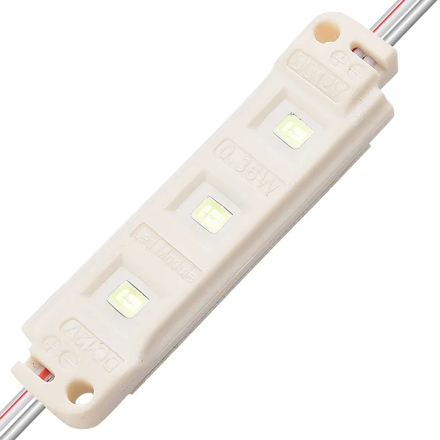 LED Module Waterproof DC12V 0.36w 3-led RED Light SMD 2835 Mini LED Injection Modules Signage Lighting