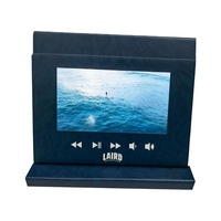 Brochure vidéo LCD personnalisée, écran vidéo de 10 pouces pour la promotion