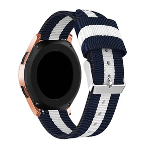 Bracelet de montre en nylon rayé personnalisé Upro, 20 mm 22 mm, multicolores, bracelets de remplacement pour DW/Samsung, à libération rapide, toutes occasions - Product Image 3