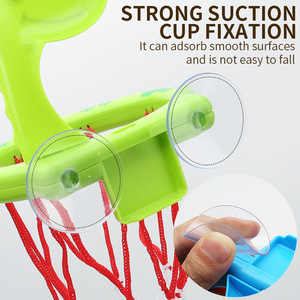 Jouet d'eau amusant pour bébé en plastique en forme d'ours, panier de basket-ball à ventouse pour le <span class=keywords><strong>bain</strong></span>, pour les enfants de 2 à 4 ans - Product Image 4