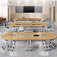 Bureaux de bureau modernes Table de formation de bureau simple et mobile pliable Table et chaise de bureau multifonctionnelles Splica